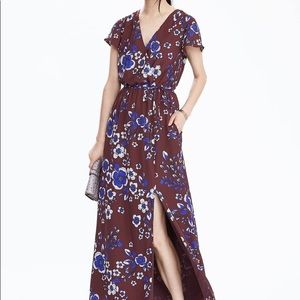 Banana Republic Floral Maxi Dress